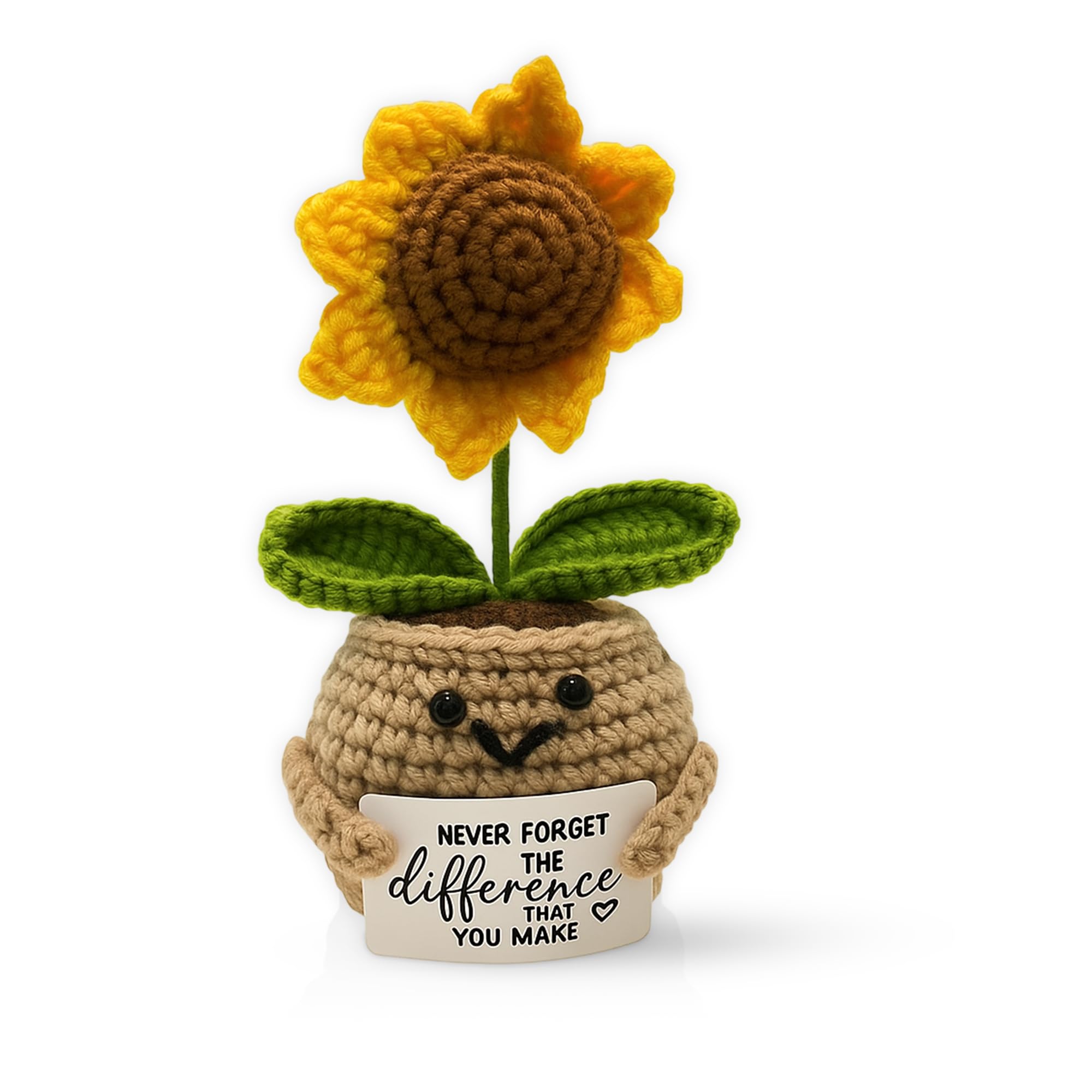 Amazon.com: PICKLE BUDDIES Emotional Support Crochet Flower Gift